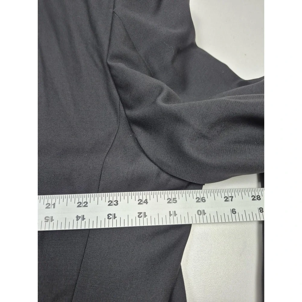 Roberto Zanieri Tuxedo Suit Jacket Men's 46R Black Super 100s Wool Italy NWT